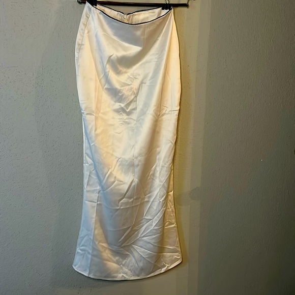 Commense Dresses & Skirts - Commense | long cream, maxi skirt, pencil skirt, body con, size small
